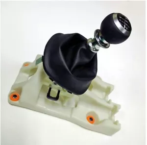 437002V300RY /2011-2016 Veloster Turbo M/T Leather Gear Shift Knob Assemble OEM - Picture 1 of 5
