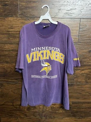 Футболка Faded Minnesota Vikings NFL сделано в США XXL - Изображение 1 из 4