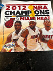 Miami Heat 2012 NBA Champions collectors towel Lebron