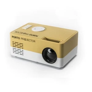 Portable Mini LED PortoProjector Full 1080P Home Theater Cinema Video Movie Game - Picture 1 of 11