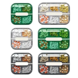 Extra Large Pill Organizer Jumbo Medicine Organizer Box with Labels Pill C HOT - Picture 1 of 21