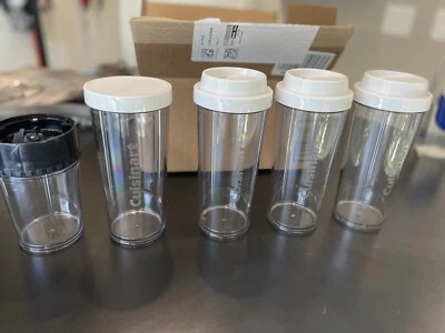 Replacement 16 oz Cuisantart drinking cups & Chopping/Grinding Blade w/ 8 oz cup - Изображение 1 из 4