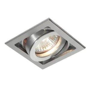 Saxby Xeno Slim Profile Recessed GU10 Adjustable Boxed Mains Downlight Spotlight - Picture 1 of 10