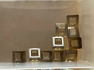 LEGO Parts - Trans Black Slope 30 1 x 1 x 2/3 - No 54200 - QTY 10 - Picture 1 of 1