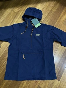 LL Bean NEW Anorak Womens XS Petite Mountain Classic  Navy Pullover Jacket - Picture 1 of 10