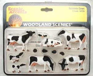 WOODLAND SCENICS VACAS HOLSTEIN REF A2724 - Imagen 1 de 1