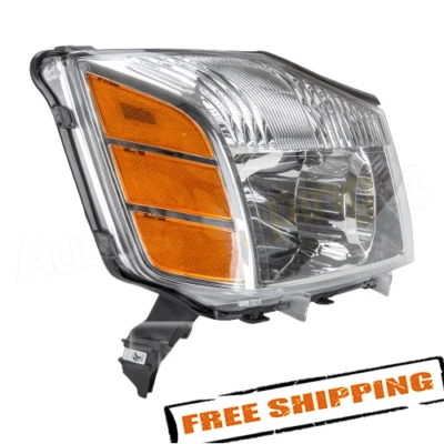 Conjunto de faros derechos TYC 20-6519-00-9 para Nissan TITAN 2004-2007 Foto 1 de 4