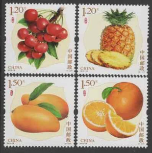 CHINA 2018-18 FRUIT stamp set of 4, MINT - Picture 1 of 1
