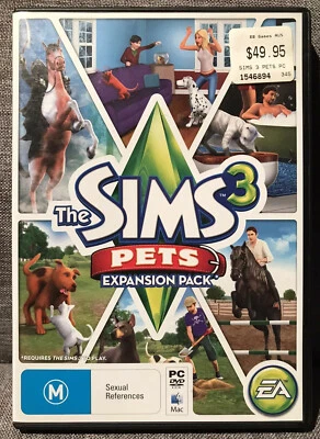 THE SIMS 3 Pets PC EXPANSION GAME 2011 *Disc Mint* FAST FREE POST - Image 1 of 3