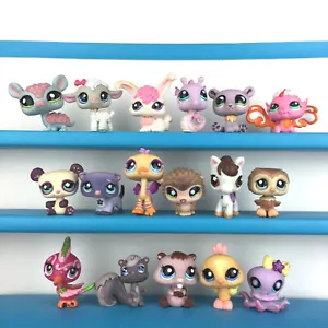 Authentic Littlest Pet Shop Lot 17 Different Rare Species / LPS Set - Picture 1 of 5