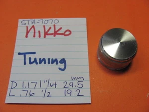 📈NIKKO 7840860 TUNING KNOB STEREO RECEIVER STA-8080 STA-7070 STA-6060 - Picture 1 of 3