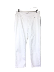 Women UP Denim Tummy Control Straight Leg White Size 10 $112 - Picture 1 of 7