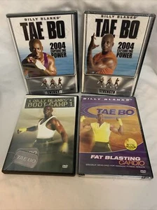 Lot of 4 Billy Blanks workout DVDs - Picture 1 of 3