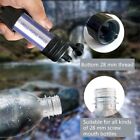 Water Filter Straw Fit for Most 28mm Screw Mouth Bottles for Hiking Camp