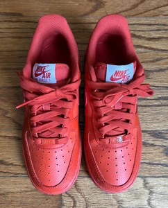 Nike Air Force 1 '07 Triple Orange - Women's US Size 6.5 - Picture 1 of 9