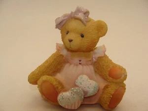 Orsacchiotti cari AMY ~ cuori trapuntati con amore ~ #910732 ~2,5" ~ ottime condizioni - Foto 1 di 4