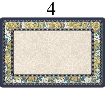Dinner Party Waterproof Placemats Oilproof Table Mat Heat Insulation Household - Image 1 of 4