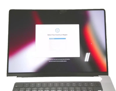 Genuine Apple LCD Screen Display Assembly for 16" M1 MacBook Pro A2485 2020/2021 - Image 1 of 4