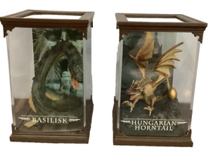 Harry Potter Magical Creatures Noble Collection Basilisk & Hungarian Horntail - Picture 1 of 16