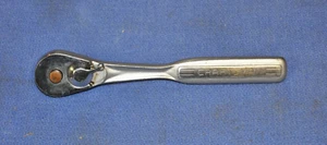 Craftsman 3/8" drive ratchet push button release -V- 43784 USA 6 & 3/4" long - Picture 1 of 4