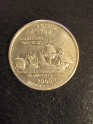 Virginia  1788 / 2000 Quarter - Image 1 of 2