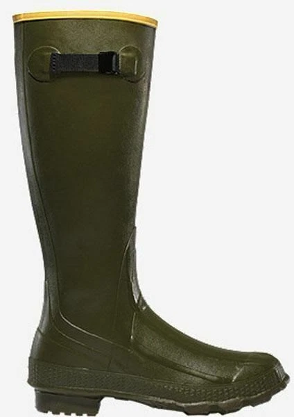 Lacrosse Lr15004010 Grange Boot W/ Cleated Sole OD Green 18 Inch Height Size 10