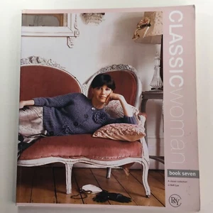 Rowan Classic Woman Book 7 Shawl Cardigan Capelet Vest Cardi Knitting Patterns - Picture 1 of 12