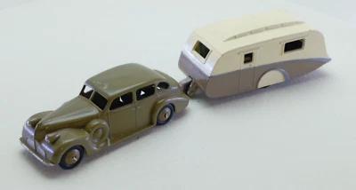 DINKY TOYS 39D BUICK VIRREY Y 190 CARAVANA - BUEN ESTADO - REPINTADOS Foto 1 de 4