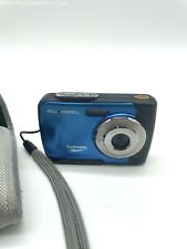 Bell & Howell WP10 Blue 3M Waterproof Digital Camera With Case Locked For Parts