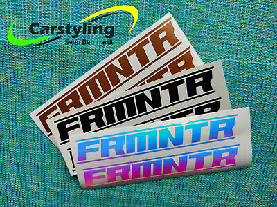 2x Formentor Sticker  FRMNTR  Passend Für Cupra Formentor • 10.10€