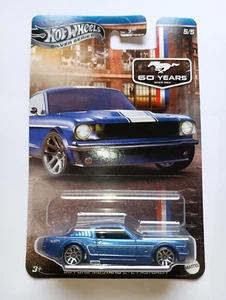 Hot Wheels Silver Series 60 Years 65 Ford Mustang 2+2 Fastback 5/5 CHASE - Picture 1 of 1