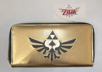 Nueva Cartera Legend Of Zelda Skyward Sword Cremallera Cuero Sintético con Cremallera 2015 Foto 1 de 3