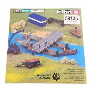 Vintage Kibri HO Scale 58135 Pontoon Bridge Assembly 1:87 In Box PARTS ONLY READ