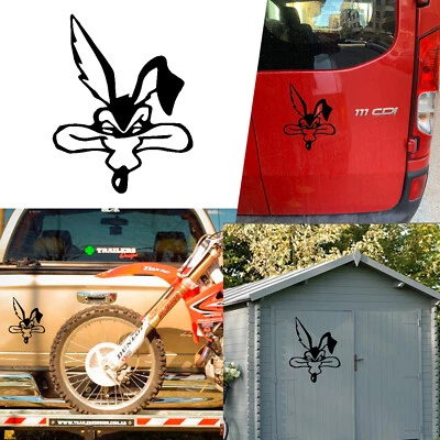 AUFKLEBER JOSELUIS Coyote Sticker Vinyl Cut. Aufkleber Vinyl von / Aus Ausschnitt XS