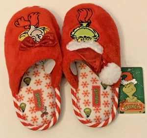 Girl's NEW GRINCH Family Slipper - 11-12 - Picture 1 of 4