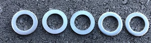 (5X) Cinque rondelle spina scarico olio originali 1986-2021 OEM 94109-14000 - Foto 1 di 2