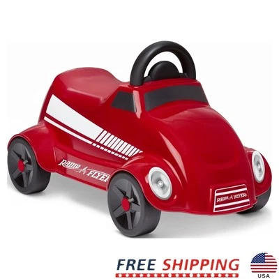 Coche de carreras para niños pequeños 1-3 años fácil agarre dirección interior exterior juego nuevo Foto 1 de 4