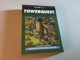 Towerquest box only Intellivision by Activision. Homebrew 