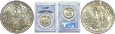 1928  Hawaiian Commemorative Half Dollar.   -  PCGS MS-64. - Image 1 of 3