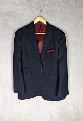 Brook Taverner Navy Blue Wool Suit : "Model 7707" UK 40 S 34 S - Image 1 of 4