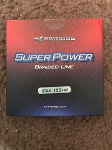 KastKing SuperPower Geflochtene Angelschnur 50LB, 150 Yds, NEU! - Bild 1 von 3
