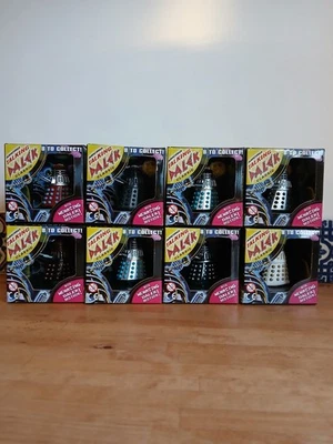 Micro Talking Dalek Collection Full Set 8. Doctor Who.BOXED. Product Enterprise  - Image 1 of 4