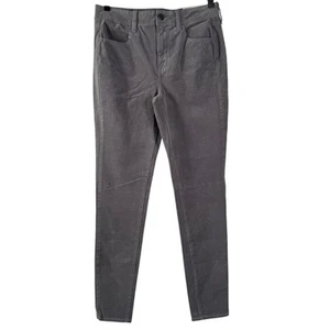 Pantalones de mezclilla elásticos de tiro alto grises talla 8 de American Eagle Outfitters para mujer nuevos con etiquetas - Imagen 1 de 11