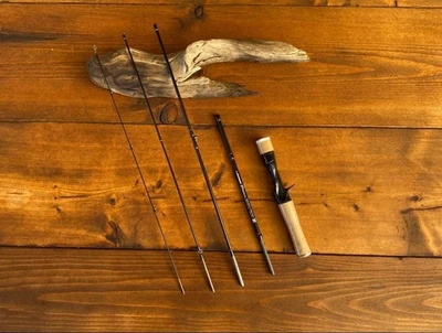 Trout Rod 604UL 523UL Pack Rod, 6ft/5ft2in, Light Baitcasting, Used - Image 1 of 4