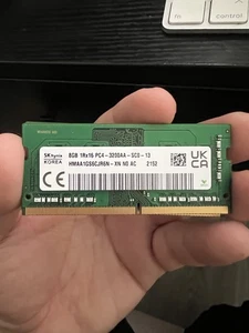 Dell 5400 SK hynix 8GB 1Rx16 PC4-3200AA SO-DIMM Memory RAM HMAA1GS6CJR6N-XN - Picture 1 of 1