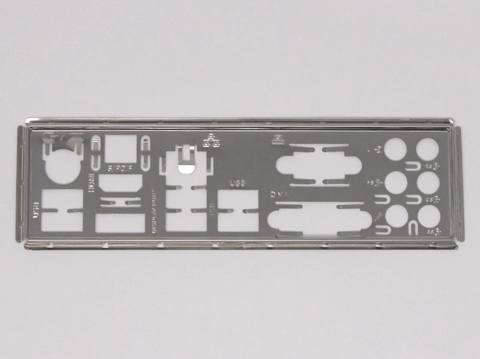 MSI H97M-G43 MS-7924 - ATX Blende Slotblende IO Shield Slotblech (#7553) - Bild 1 von 1