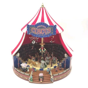 Weltausstellung Big Top Gold Label MrChristmas Zirkus Lichter Musik animiert PO - Bild 1 von 11