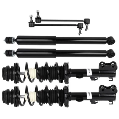 For Nissan Versa Note Front Spring Struts Rear Shock Absorbers Suspension Kit Foto 1 de 4