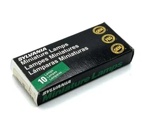 Sylvania 55 Miniature Lamps Box Of 10 (3 Available) - Picture 1 of 2