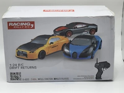 Racing Rally Bugatti Veyron 2.4G 1:24 R/C Drift Returns Cars 4WD Remote Control  - Image 1 of 4